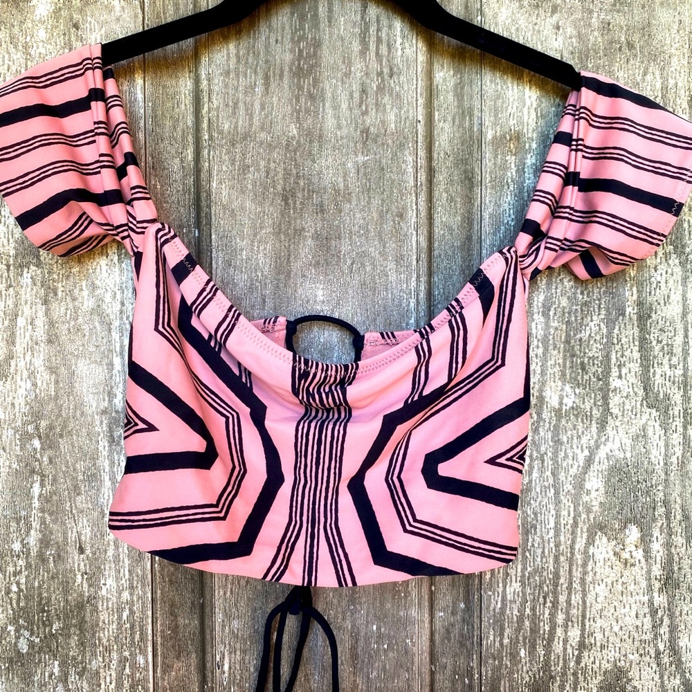 Bandeau top with tie back 💕